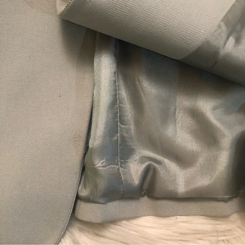 WinterSilks 100% Silk Sage Green Sport Coat Mens Blazer size M